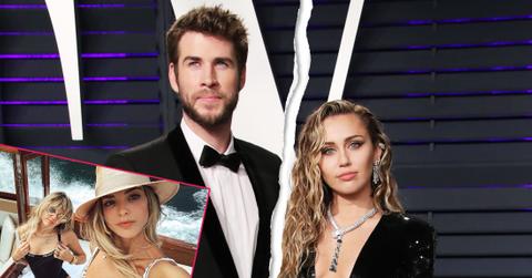 Liam Hemsworth and Miley Cyrus Saint Laurent Show, Arrivals, Spring Summer 2020, Los Angeles, USA