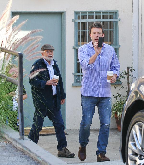 //ben affleck and father