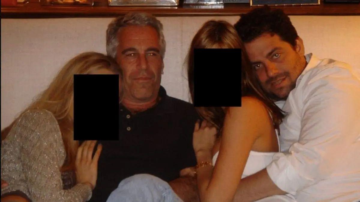 Photo of Jeffrey Epstein and Brett Ratner