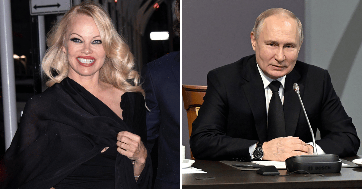 Vladimir Putin 'Got A Kick Out Of' Pamela Anderson In Russia