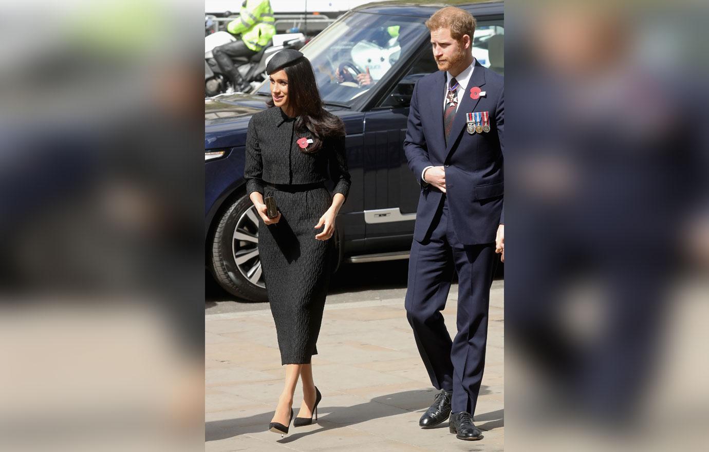 Meghan Markle Prince Harry Glum Baby Birth