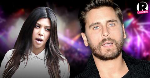 Scott Disick Parties At Hollywood Bash