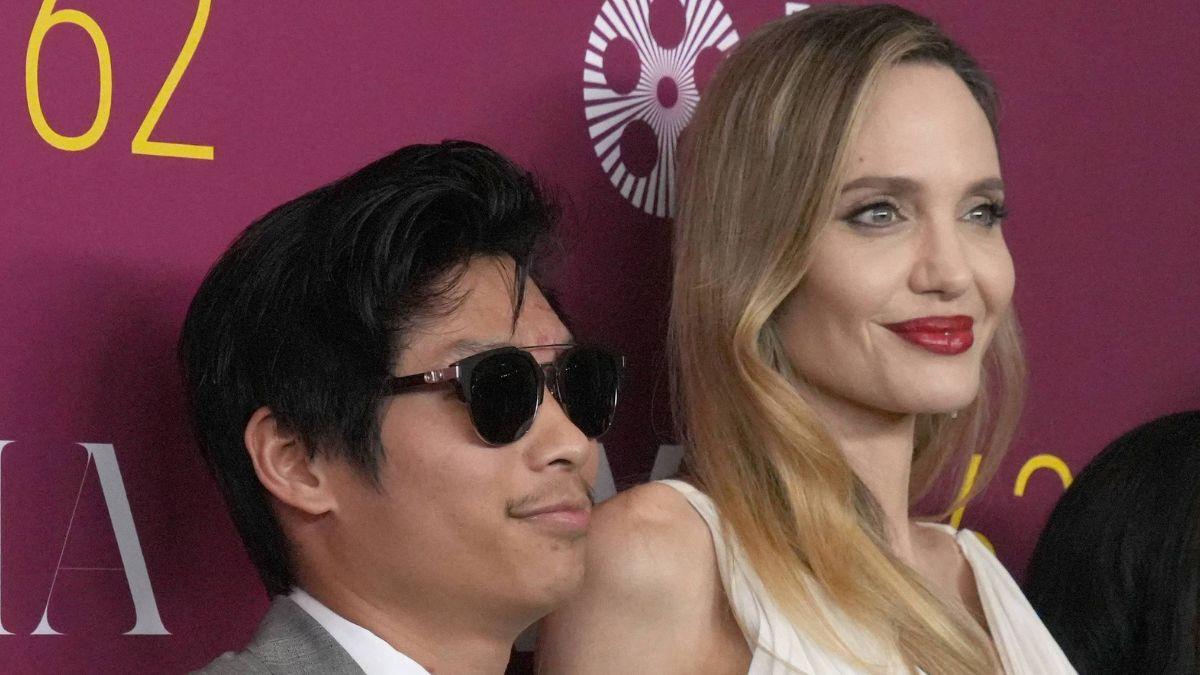 picture of Angelina Jolie and Pax