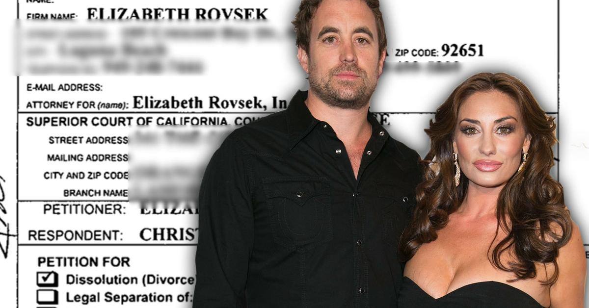 ‘RHOC’ Divorce Papers Exposed Lizzie Rovsek Files For Joint Custody(00)