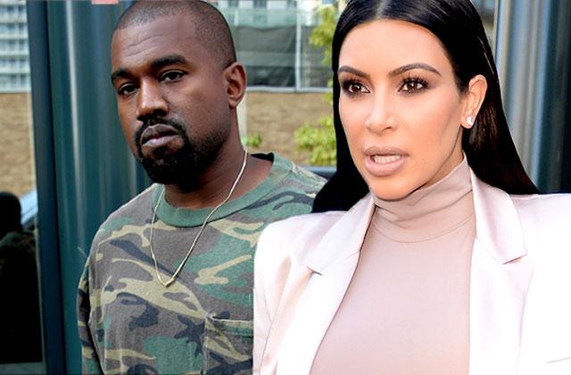 Kim Kardashian Kanye West Arguing Release Newborn Son First Pic