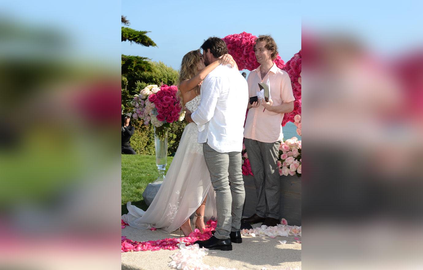 Denise Richards Aaron Phypers Get Married Malibu Wedding