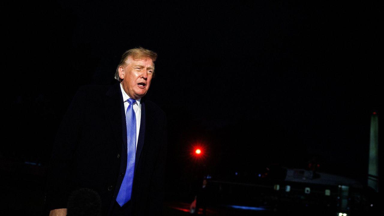 Trump said he’d work with Democrats if they take control of Congress, pointing to his veto power