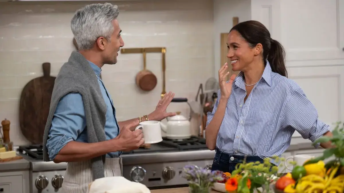 Photo of Meghan Markleand Tan France