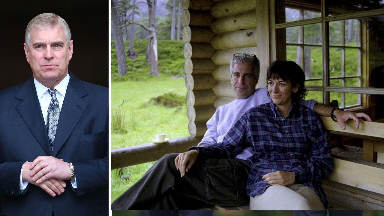 Photo of Andrew Mountbatten Windsor, Jeffrey Epstein and Ghislaine Maxwell