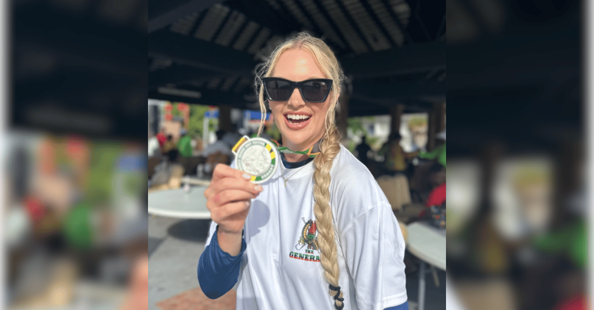 nicole arbour and skygrass shock crowd winning silvers and bronze at dragon boat festival