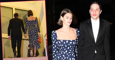 Kaia Gerber And Pete Davidson Attend Friend's Wedding