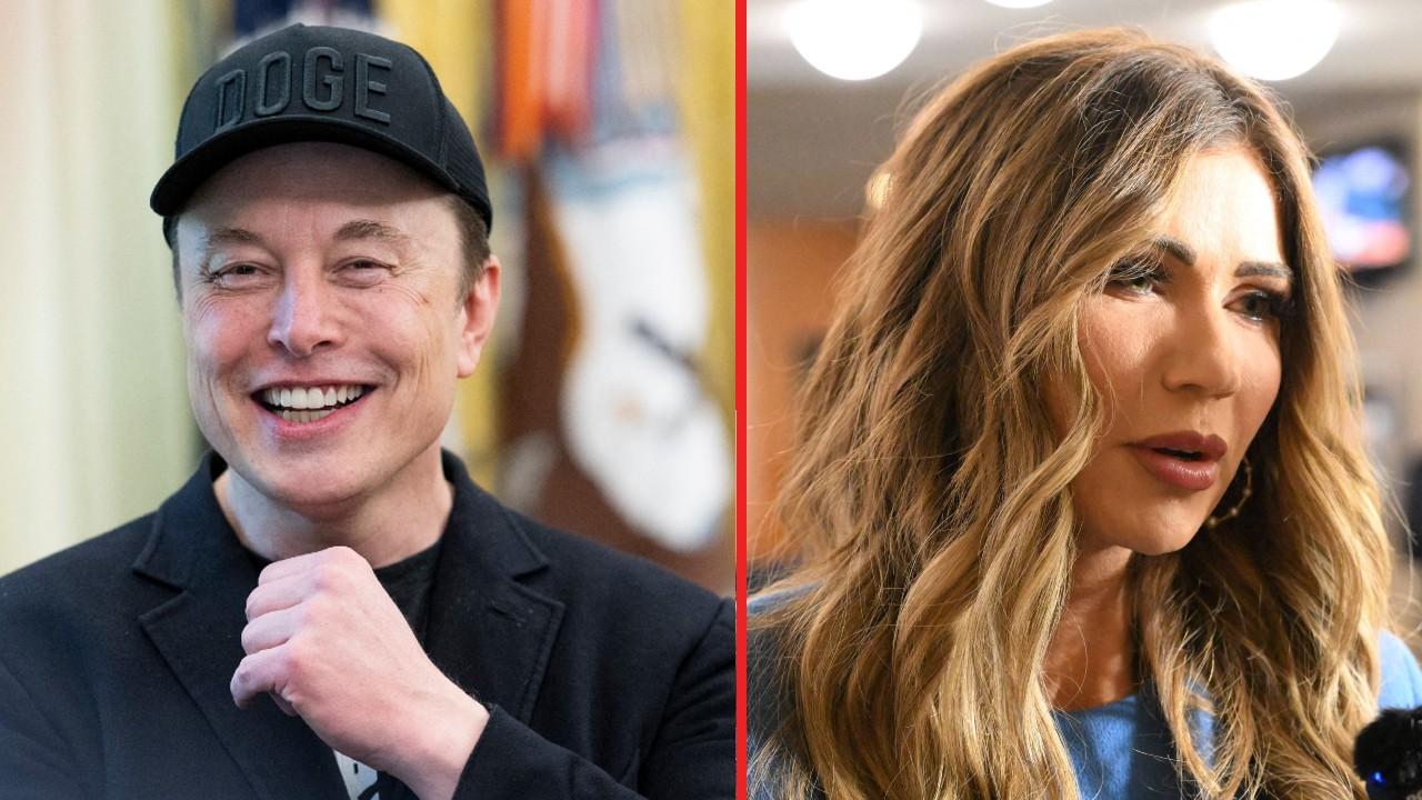 Elon Musk,Kristi Noem