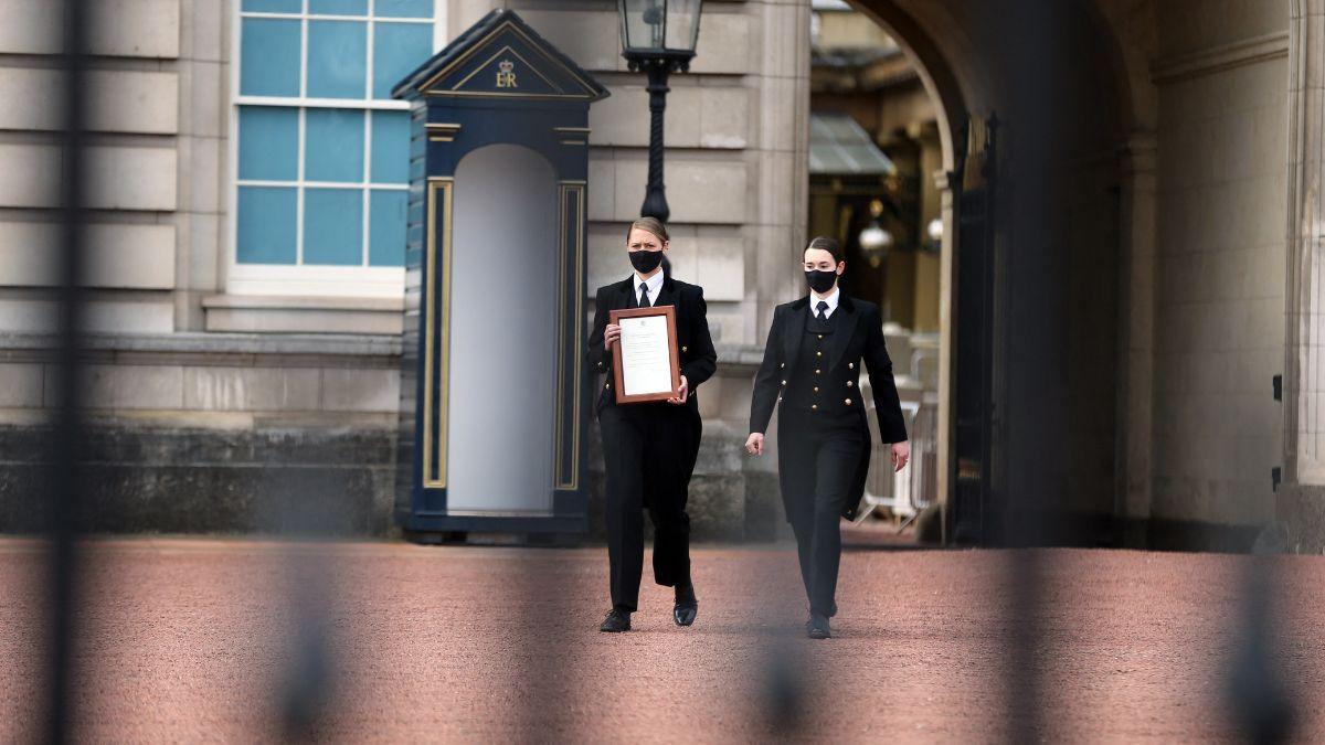 Photo of royal staffs