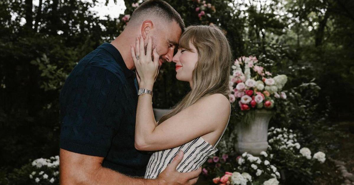 Photo of Taylor Swift and Travis Kelce