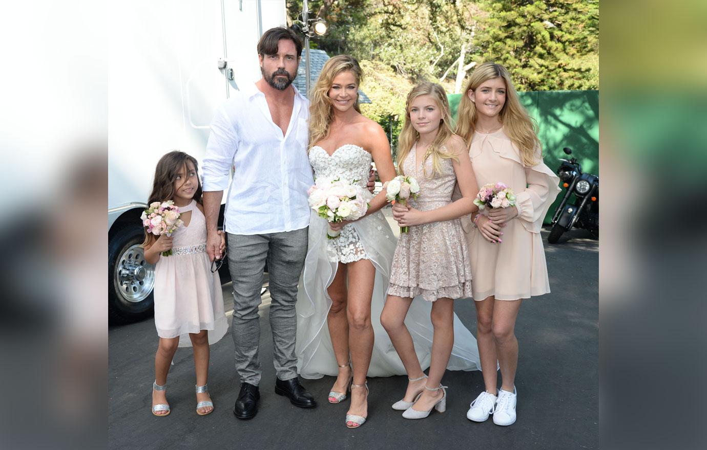 Denise Richards Aaron Phypers Get Married Malibu Wedding