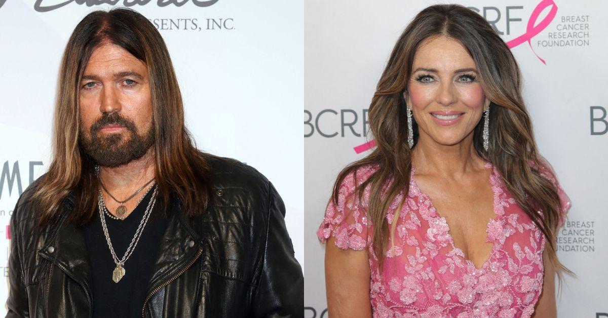 billy ray prays liz hurley paying her way achy breaky wallet