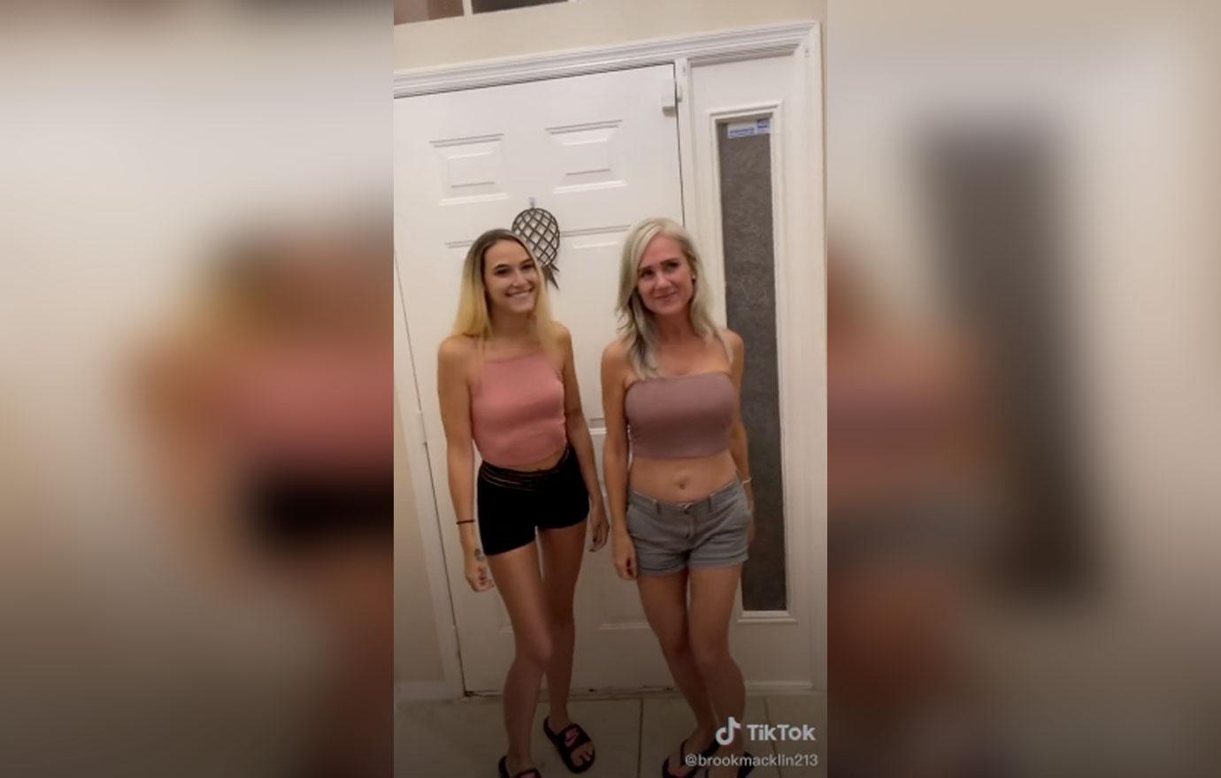 Viral TikTok Swinger Who Shares Her Husband With Her Mom and Sister Blowdries Her Private Parts To Provide Hot Meal hq nude image