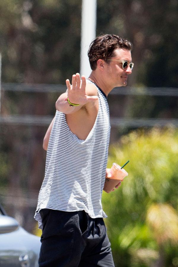 Orlando Bloom Buff Tank Top