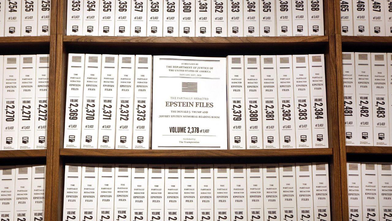 Photo of Epstein files