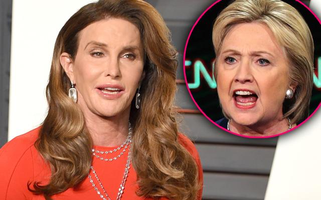 Caitlyn Jenner Blasts Hillary Clinton