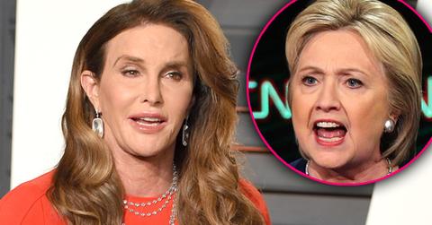 Caitlyn Jenner Blasts Hillary Clinton