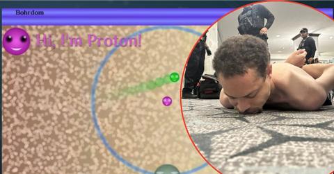 Photo of Cole Tomas Allen and Bohrdom stills