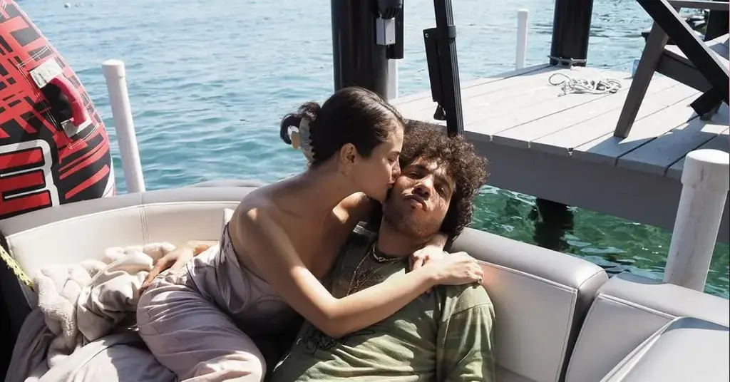 selena gomez snubs mom picks grandfather studded wedding
