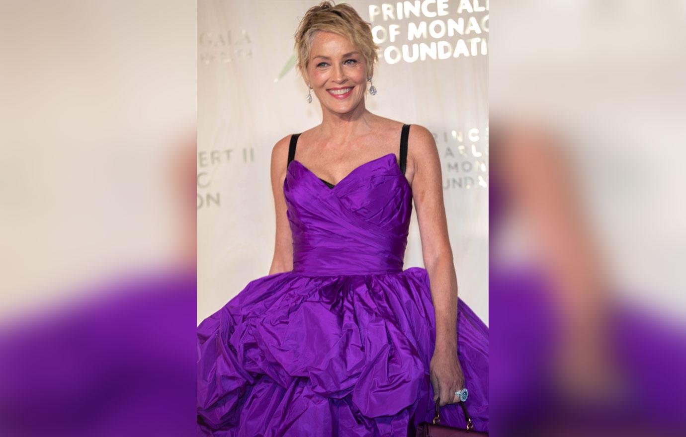 sharon stone mom stroke prayers godson dead