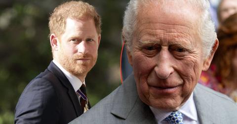 Photo of Prince Harry and King Charles