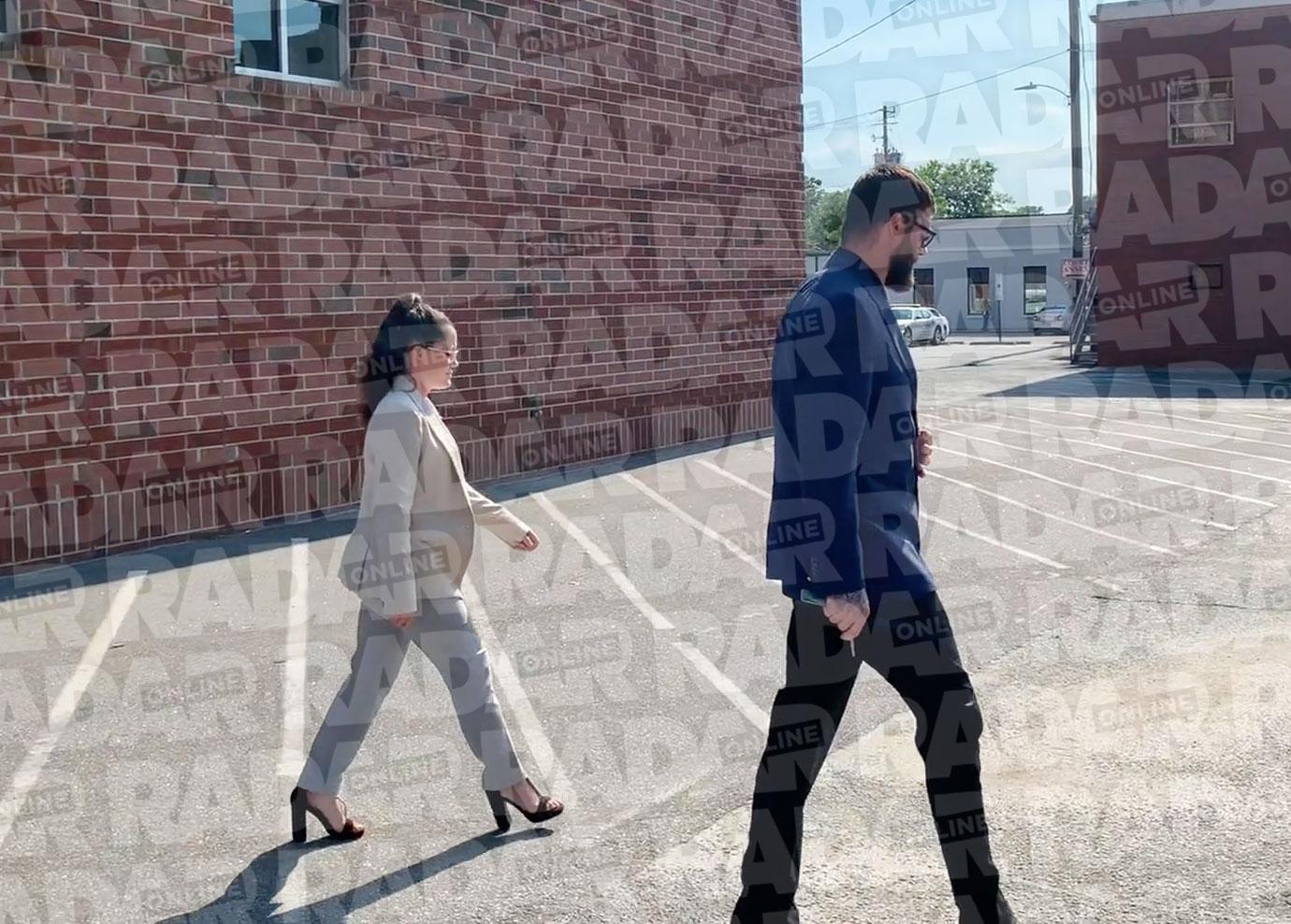 Jenelle and David seeing Kaiser for his birthday