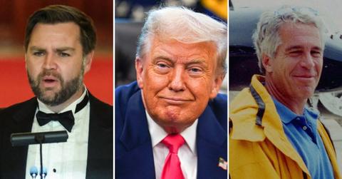 JD Vance came to Donald Trump's defense regarding the Epstein files.