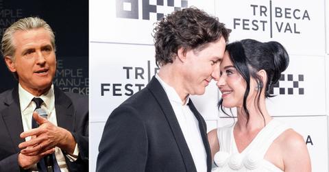 Katy Perry and Justin Trudeau allegedly want Gavin Newsom to officiate their wedding plans.