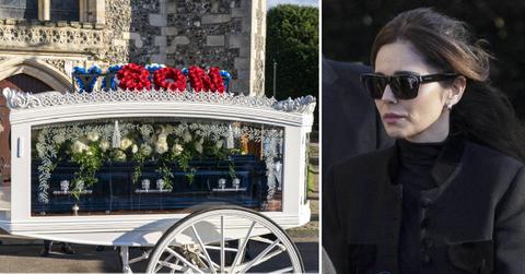 inside liam paynes private funeral service generosity tributes cheryls grief speeches choir performance and meaning of mystery wreath pp