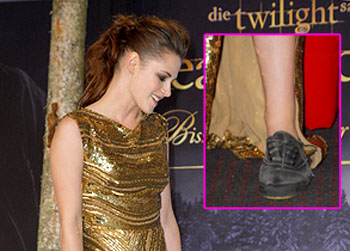 //kristen stewart dress sneakers