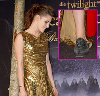 //kristen stewart dress sneakers