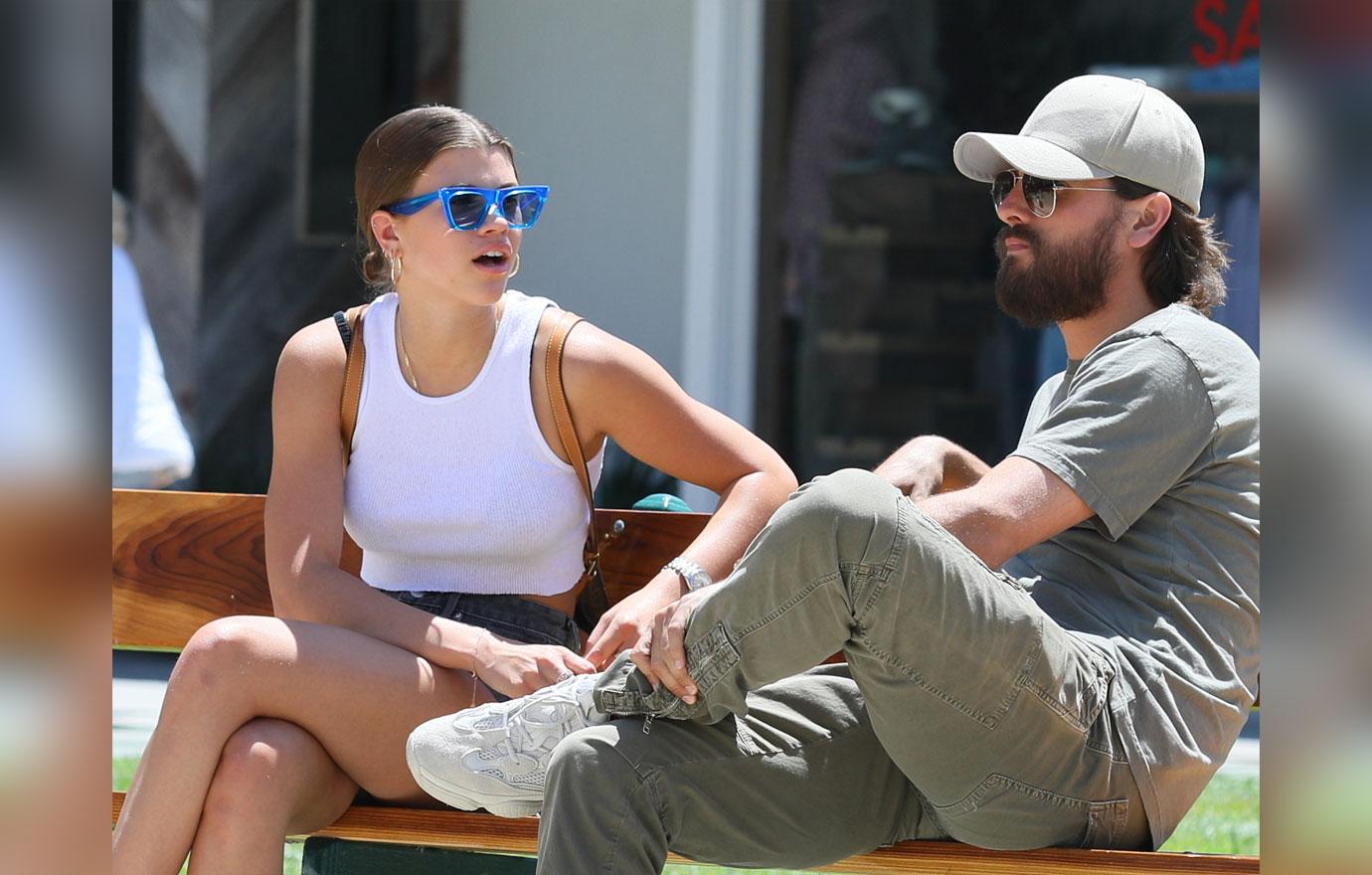 Scott Disick Sofia Richie Hang Out In Malibu