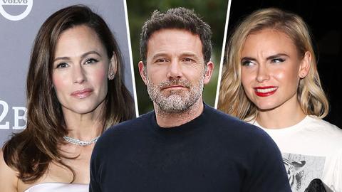 Ben Affleck (C), Jen Garner, Katie Cherry -Most Shocking Celebrity Love Triangles Of 2019