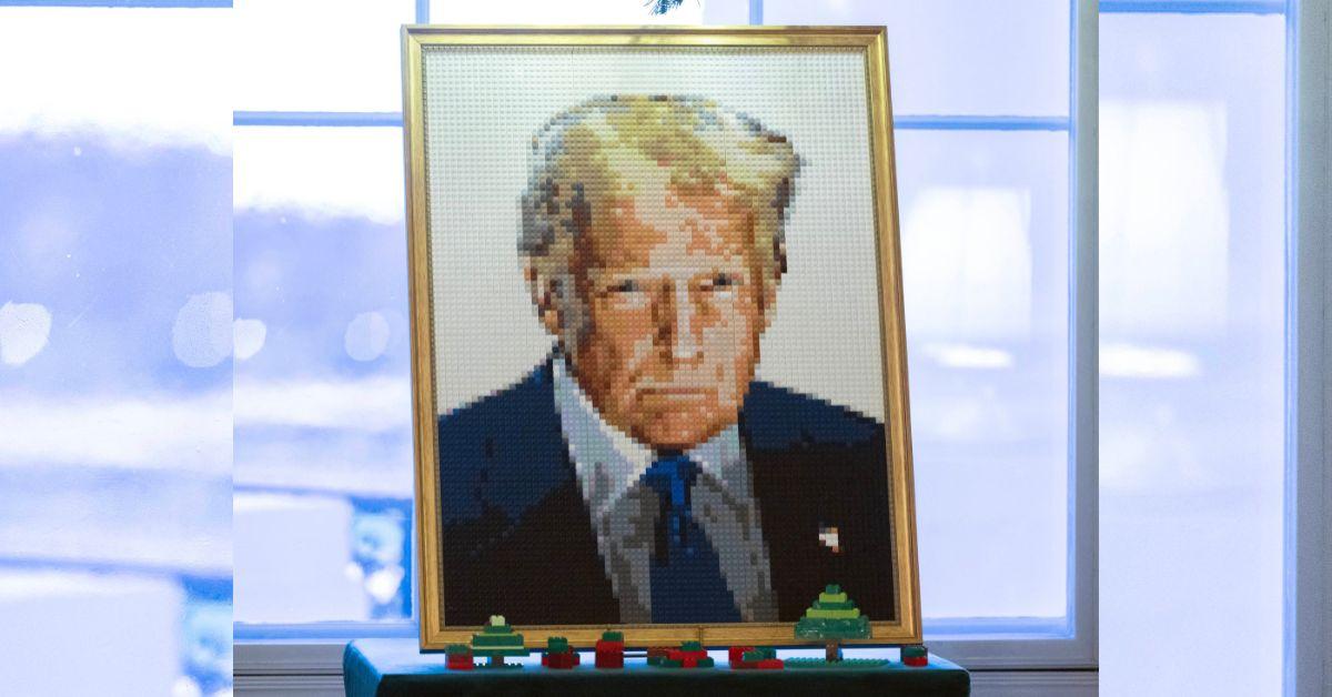 Photo of Donald Trump Lego picture