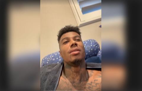Shocking Video! Rapper Blueface And His Girlfriend Chrisean Rock Fight