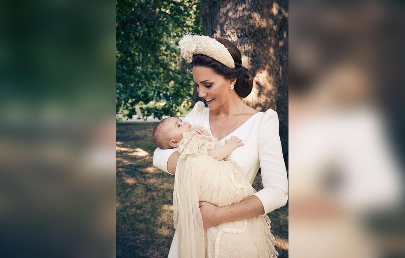 Prince Louis Smile Christening Photos Kate