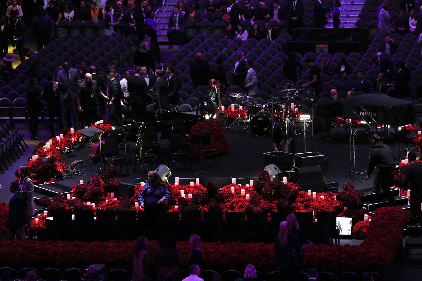 Kobe Bryant Memorial Live From The Staples Center