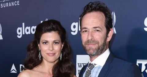 Luke Perry Madison Bauer Wedding Invitation Stroke Death