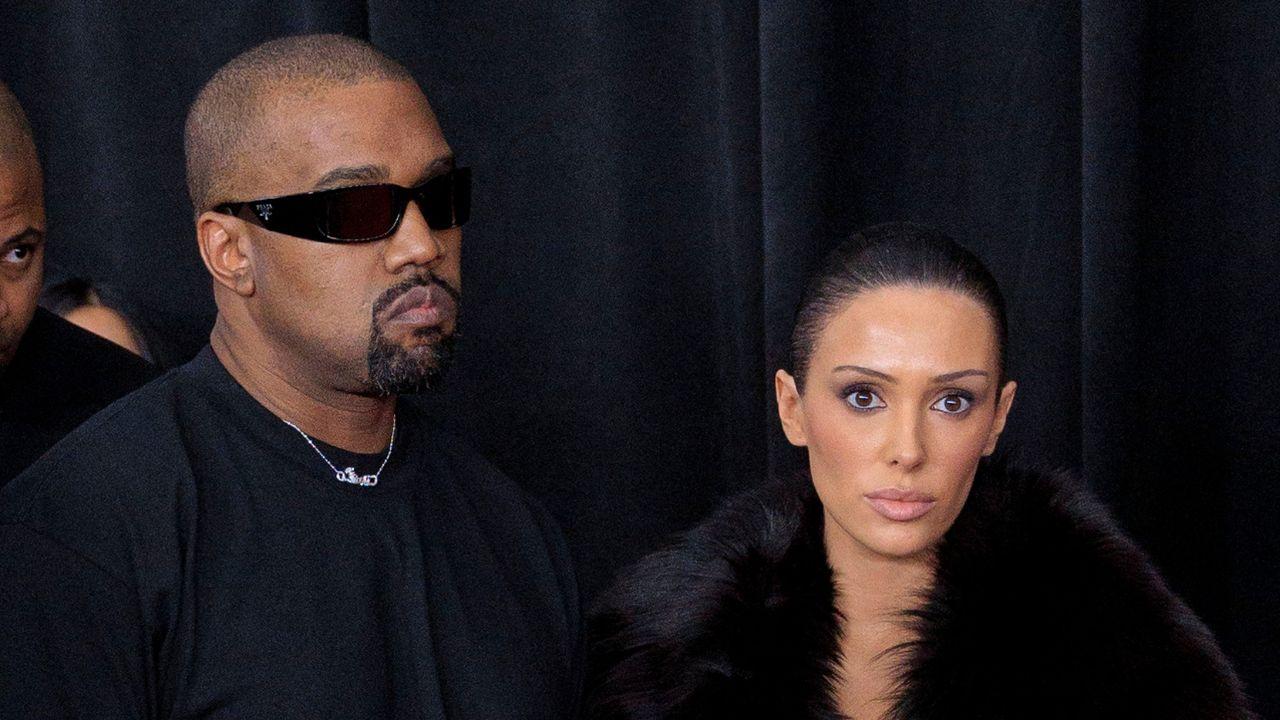 picture of Kanye West and Bianca Censori