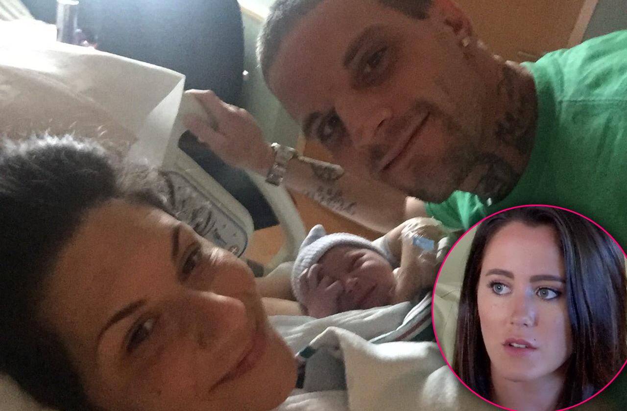 //jenelle evans ex husband courtland rogers wife birth baby son pp