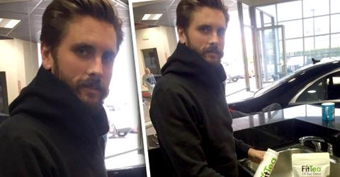 Scott Disick FitTea Photo