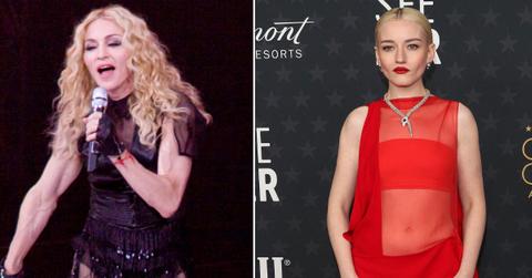 madonna biopic scrapped julia garner singer prepares for tour pp