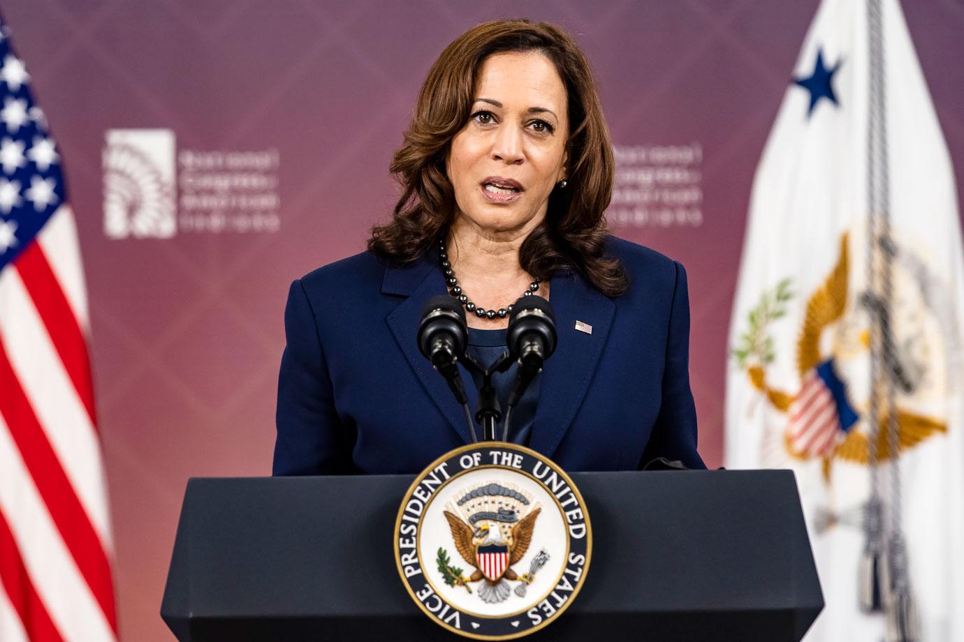 kamala harris top staff departs job following reports misused joe biden r