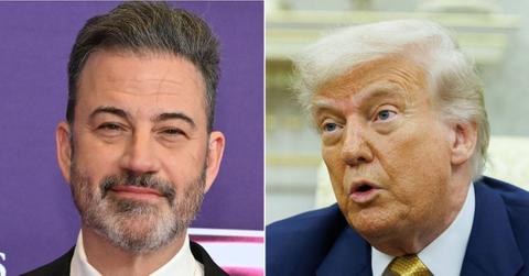 Picture of Jimmy Kimmel and Donald Trump