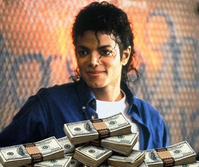 //michael jackson rich dead celebrity wenn