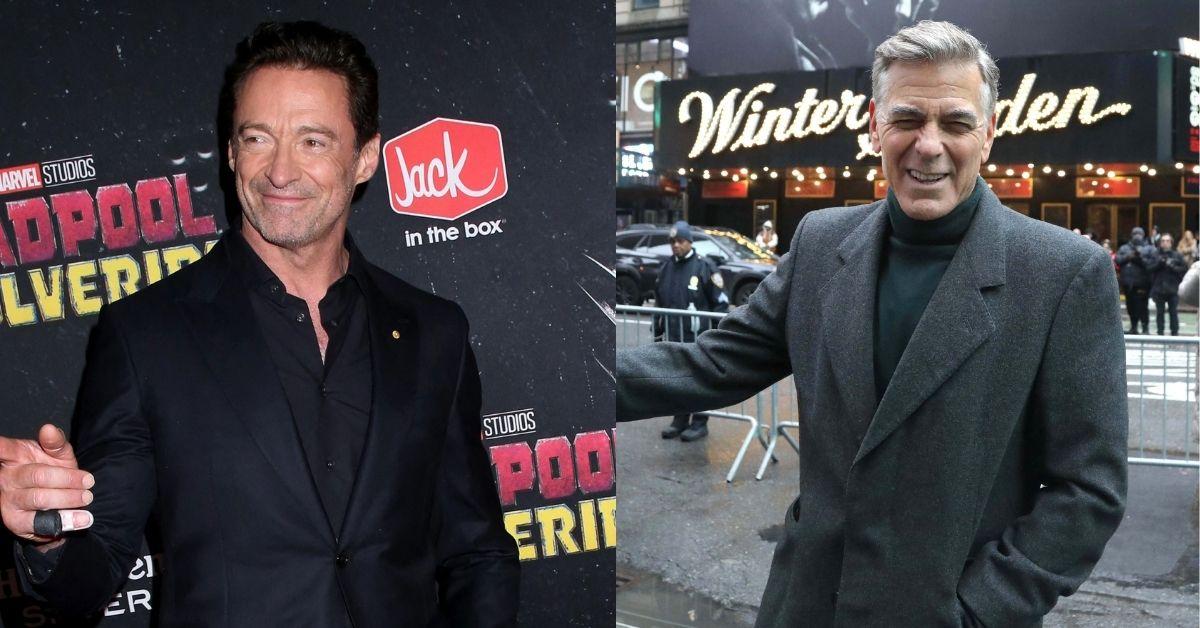 george clooney hugh jackman broadway feud